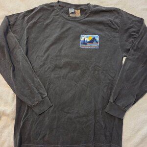 Lake Tahoe Long Sleeve shirt, cotton, mens Lg, new with tags